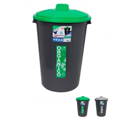 Bote cónico con tapa